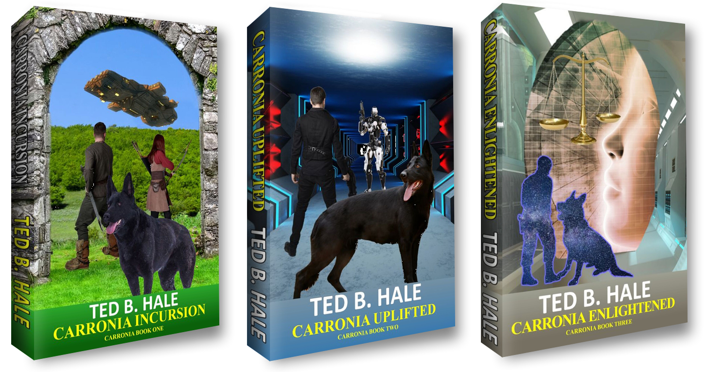 The Carronia series novels